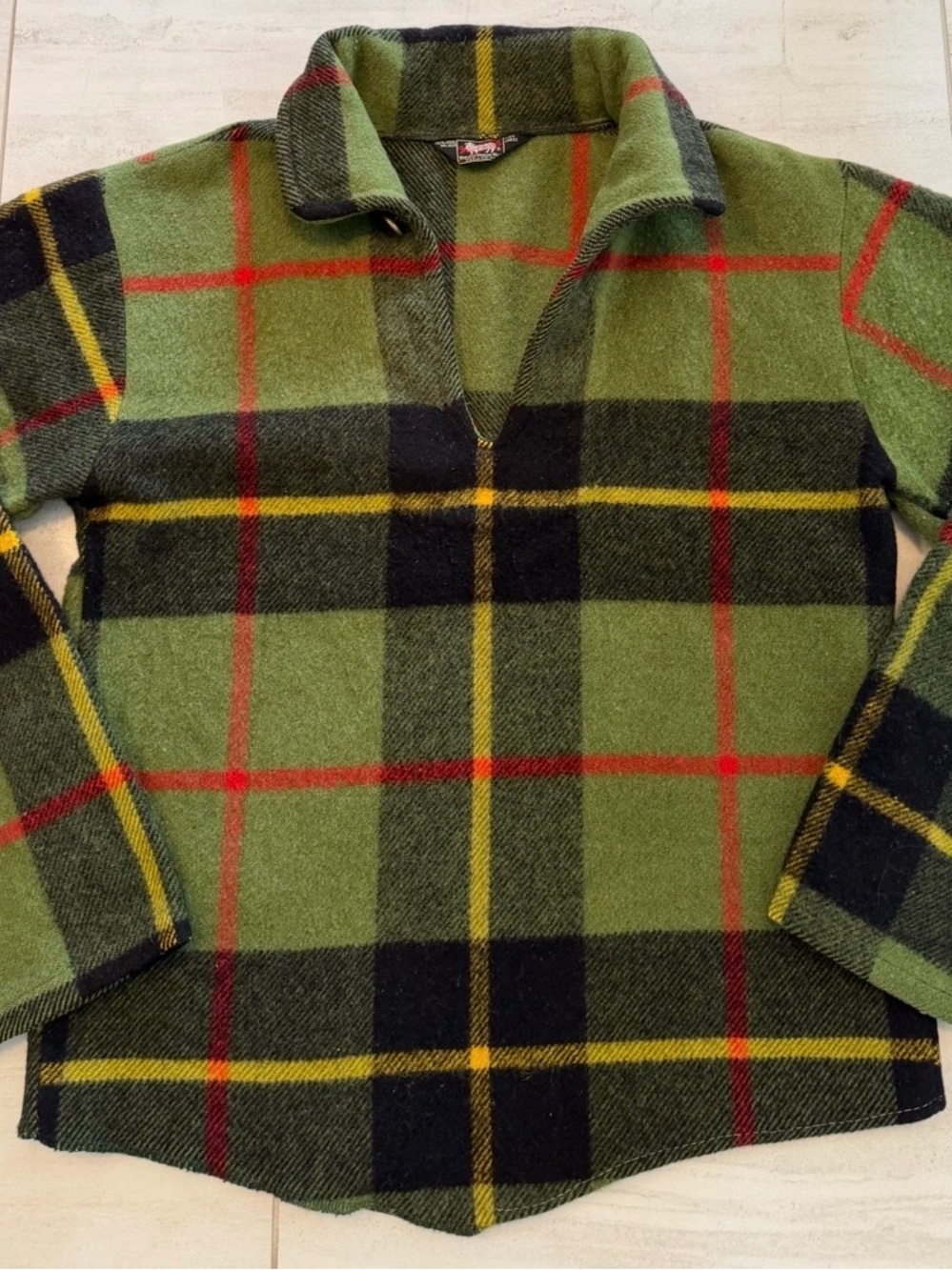 Woolrich Vintage Wool Plaid Hunting Field
Coat Jacket 1940's-1950's - Picture 2 of 4